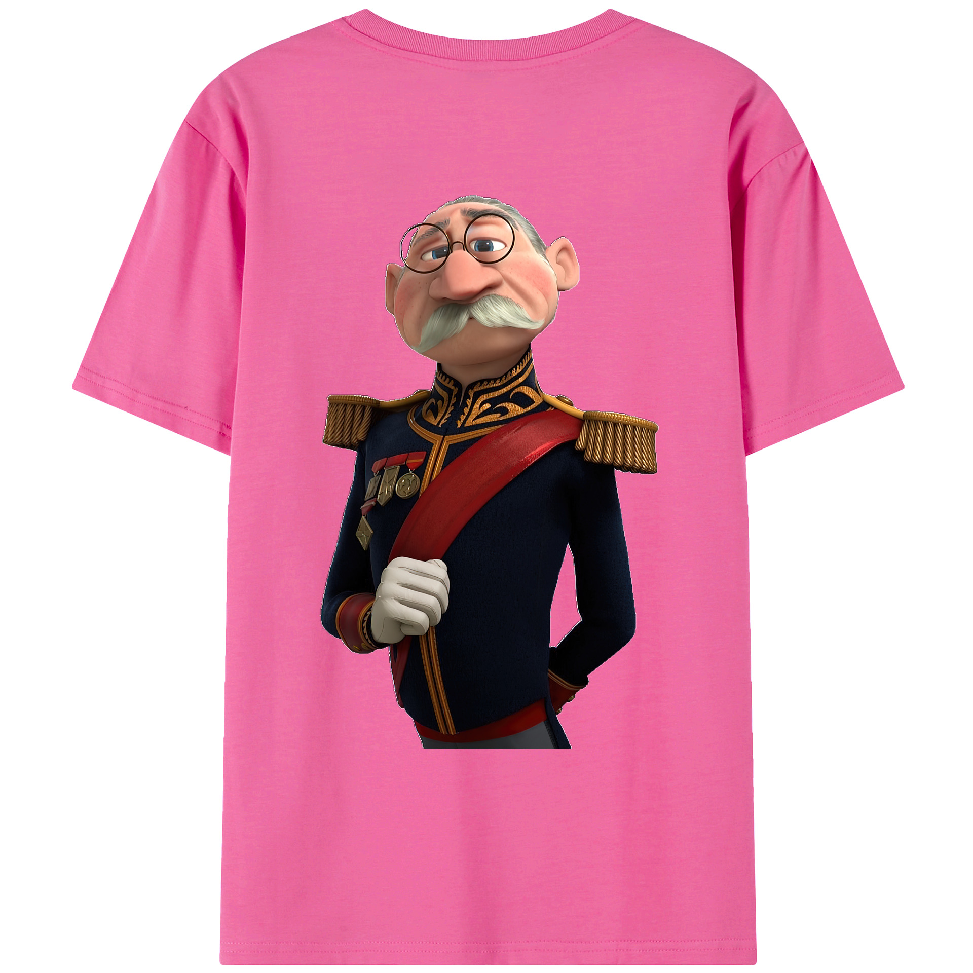 （画像用） アナと雪の女王 アンナ エルサ Frozen Anna Elsa レディース半袖Tシャツ(バックプリント)